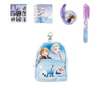 CERDÁ LIFE'S LITTLE MOMENTS Mini-Rucksack-Set, Motiv: Die Eiskönigin, Maße: 19,5 x 22,5 x 4,5 cm, Unisex, für Kinder, Modell 20, Modell: 20 cm, 19.5x22.5x4.5 cm