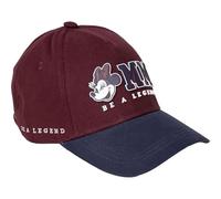 CERDÁ LIFE'S LITTLE MOMENTS Unisex Minnie Erwachsene SCHIRMKAPPE GEBOGEN Baseball Cap, ROT, One Size