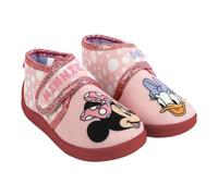 CERDÁ LIFE'S LITTLE MOMENTS | Minnie Mouse Halbstiefel-Hausschuhe - bequem und rutschfest - elegantes und lustiges Design für Disney-Fans