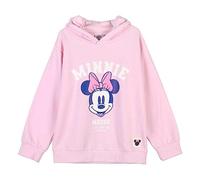 CERDÁ Hoodie Minnie Mouse Offizielle Disney-Lizenz Mädchen mit Kapuze Pink Größe 8 Jahre