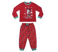CERDÁ LIFE'S LITTLE MOMENTS Mädchen Minnie Mouse Schlafanzug Kinder Zusammenpassende Familien Pyjama-Offizielle Disney Lizenz, Rot, 6 Jahre