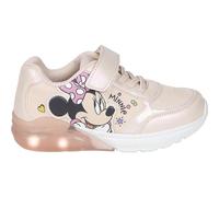 CERDÁ LIFE'S LITTLE MOMENTS Minnie Turnschuhe für Kinder - Rosa - Größe 32 - Klettverschluss - Turnschuhe mit TPR-Sohle und LED-Licht - Hinten anziehbar - Original Produkt entworfen in Spanien