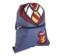 CERDÁ LIFE'S LITTLE MOMENTS - Mochila de Saco de Harry PotterBolsillo Frontal, Apertura Regulable y Asas con Velcro para más Seguridad - Licencia OficialWarner Bros