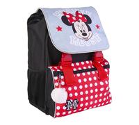 CERDÁ LIFE'S LITTLE MOMENTS Mochila Escolar de Minnie Mouse para Niña en Primaria Extensible, Espalda Ergonómica y Asas Ajustables Acolchadas, Material Unisex niños, Multicolor, Talla única
