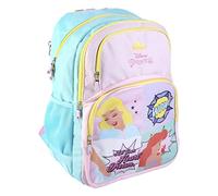 CERDÁ LIFE'S LITTLE MOMENTS Mochila Escolar de Princesas Disney, Unisex niños, Multicolor, Normal