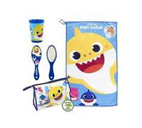 CERDÁ LIFE'S LITTLE MOMENTS, Neceser Infantil Completo de Baby Shark-Licencia Oficial Nickelodeon para Niños, Azul, Especialmente Recomendado 2 a 8 años