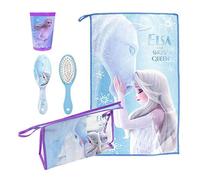 CERDÁ LIFE'S LITTLE MOMENTS, Neceser Infantil Completo de Frozen II-Licencia Oficial Disney para Niñas, Azul, Especialmente recomendado 2 a 8 años