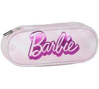 CERDÁ Life's Little Moments Ovales Federmäppchen von Barbie - Rosa - 8,5 x 5 x 22,5 cm - Reißverschluss - vielseitig und langlebig - Originalprodukt, entworfen in Spanien, Rosa, Ovales Federmäppchen