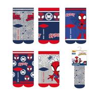 CERDÁ LIFE'S LITTLE MOMENTS Unisex Kinder Pack Niño Spidey Diseño Cómodo Y Seguro | Calcetines Cómodos para Niños Kindersocken, 31-34 (5er