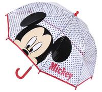 CERDÁ LIFE'S LITTLE MOMENTS - Paraguas de Mickey Mouse - Apertura Manual y Mecanismo Antiviento que Permite una Gran Resistencia al Viento - Licencia Oficial Disney