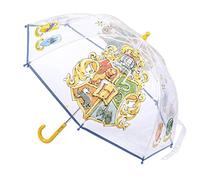 CERDÁ LIFE'S LITTLE MOMENTS - Paraguas Transparente Unisex de Hogwarts [ Harry Potter ] - con Mecanismo Antiviento y Proteccion en las Varillas Mayor Seguridad - Licencia Oficial, Azul, único