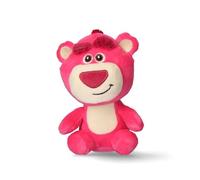 CERDÁ LIFE'S LITTLE MOMENTS Plüsch-Schlüsselanhänger Lotso, rosa Bär Toy Story mit Kunststoffhaken - Kinderzubehör für Rucksäcke, Taschen und Federmäppchen - weich, leicht - Offizielles