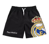 CERDÁ Life's Little Moments Jungen Bermuda De Baño Real Madrid para Niños, Pantalón Natación Oficial Y Secado Rápido | Bañador Infantil Schwimm-Slips, Schwarz, 12 Jahre EU
