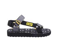 CERDÁ LIFE'S LITTLE MOMENTS Junge mit Motiven von der Hauptfiguren Batman Bedruckt | Sommer Sandalen aus PVC mit Fersenverschluss-Offizielle Lizenz DC, Schwarz, 31 EU