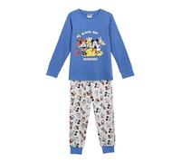 CERDÁ Schlafanzug LIFE'S LITTLE MOMENTS lang Micky Maus Jersey Blau Kinder 8 Jahre
