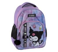 CERDÁ LIFE'S LITTLE MOMENTS Schulrucksack Kuromi | Schulrucksack 42 cm mit Hauptfach, Fronttasche, Netz-Seitentaschen und Anhänger, 4 L