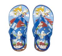 CERDÁ LIFE'S LITTLE MOMENTS Sonic Flip-Flops für Kinder, mehrfarbig, Größe 34/35, aus 100% EVA - Zehentrenner - Sonic, Tails und Knuckles - Originalprodukt, entworfen in Spanien, bunt, 34/35 EU
