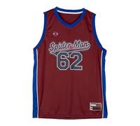 CERDÁ LIFE'S LITTLE MOMENTS - Spiderman Basketball T-Shirt mit kurzen Ärmeln - Rot - Größe L - Hergestellt aus Polyester - Spiderman Druck - Original Produkt