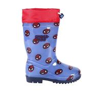 CERDÁ LIFE'S LITTLE MOMENTS - Spiderman Gummistiefel Jungen mit verstellbarem Gummizug für besseren Tragekomfort und minimales Wassereindringen - Offizielle Lizenz von Marvel