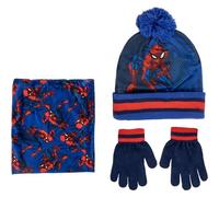 Spiderman Set mit Mütze, Handschuhen und Schal