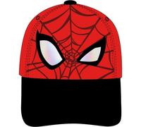Spiderman Cap Kinder Kappe | kleine Geschenke für Jungen | Cappy | Spider-Man | Kopfbedeckung | Strand | Mütze | 53 cm | anpassbar durch Klettverschluss