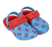 CERDÁ LIFE'S LITTLE MOMENTS | Spiderman Shearling Clog Hausschuhe - bequem und rutschfest mit weichem Futter für Marvel-Fans
