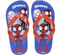 CERDÁ LIFE'S LITTLE MOMENTS Spidey Kinder Flip Flops - Blau und Rot - Größe 24/25 - aus 100% EVA - Finger Flip Flops für Jungen und Mädchen - Original Produkt entworfen in Spanien