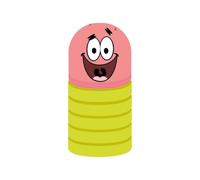 CERDÁ LIFE'S LITTLE MOMENTS Spongebob Patrick Silikon-Federmäppchen mit Charakter-Deckel für Schule, Kunst und Reisen
