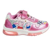 CERDÁ Life's Little Moments Sportliche PVC-Sohle mit Peppa Wutz Lichtern für Mädchen, Pink, 23 EU