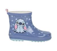 CERDÁ LIFE'S LITTLE MOMENTS Stitch Regenstiefel für Kinder, aus wasserdichtem Gummi, rutschfeste Sohle, Unisex, blau, 28 EU