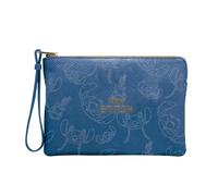 CERDÁ Life's Little Moments Stitch Reise-Kulturbeutel, blau, großes Fassungsvermögen, Reißverschluss, Originalprodukt