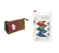 CERDÁ LIFE'S LITTLE MOMENTS - Tasche Harry Potter Motiv Offizielles & Maped - ergonomischer, effizienter, dreieckiger Radierer HARRY Potter Pyramide