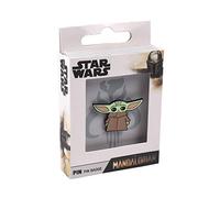 CERDÁ LIFE'S LITTLE MOMENTS - The Mandalorian | Star Wars Baby Yoda Metallischer Anstecker Pin - Offizielle Lizenz
