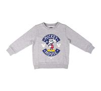 CERDÁ LIFE'S LITTLE MOMENTS Unisex 2200006496_T4L-C53 Mickey Grey, Erwachsene, Sweatshirt - Offizielle Disney-Lizenz, grau, L