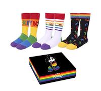 CERDÁ LIFE'S LITTLE MOMENTS Unisex 2200007378_ 3er Pack Disney Pride Bunte Socken Herren aus Baumwolle Offizielle Disney Lizenz, Bunt, 40 EU