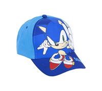 CERDÁ LIFE'S LITTLE MOMENTS Unisex Baby Sonic Cap Mit Gebogener Krempe, Blau Und Rot, Einheitsgröße EU