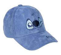 CERDÁ Schirmmütze Lilo & Stitch – Stitch Zwinkern, gebogener Schirm, Blau, Einheitsgröße EU