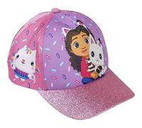 CERDÁ LIFE'S LITTLE MOMENTS Unisex Kids Gabby's Dollhouse Kindermütze mit Schirm Cap, Purple, Einheitsgröße