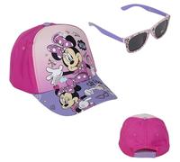 CERDÁ LIFE'S LITTLE MOMENTS Unisex Kids Minnie Mouse Sonnenbrille und Hut Set Sunglasses, Multicolor, Standard