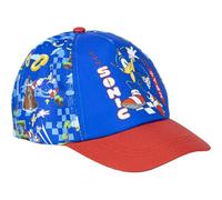 CERDÁ LIFE'S LITTLE MOMENTS Unisex Kids Sonic Kindermütze mit Schirm Cap, Blue, Einheitsgröße