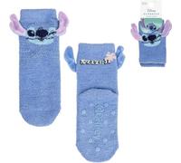 CERDÁ LIFE'S LITTLE MOMENTS Unisex Kinder Calcetin Antideslizante 3D Stitch Socken, Blau, 36/38