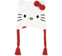 CERDÁ Life's Little Moments Unisex Kinder Gorro Peruano Hello Kitty Niñas Invierno Con Orejeras, Suave Y Calentito - Protección Frío Viento Baskenmütze, Hello Kitty, Einheitsgröße EU