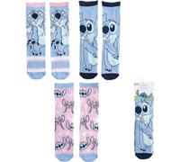 CERDÁ LIFE'S LITTLE MOMENTS Unisex Kinder Pack Calcetines 3 Piezas Stitch Socken, bunt, 27-30