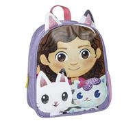CERDÁ LIFE'S LITTLE MOMENTS Unisex Kinder Schulrucksack Kinderrucksack von Gabby's Dollhouse, Lila