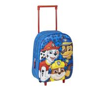 Schulrucksack mit Rädern The Paw Patrol Blau 25 x 31 x 10 cm