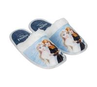 CERDÁ LIFE'S LITTLE MOMENTS Unisex Kinder Zapatillas De Casa Abierta Frozen Hausschuhe, Blau, 30/31 EU