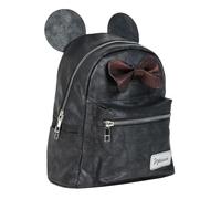 CERDÁ LIFE'S LITTLE MOMENTS Unisex Kunstleder Minnie LÄSSIGER Mode-Rucksack, SCHWARZ