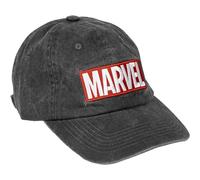 CERDÁ Life's Little Moments Unisex Marvel Erwachsene Gebogene Schirmmütze Baseball Cap, Schwarz, Einheitsgröße EU