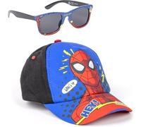 CERDÁ LIFE'S LITTLE MOMENTS Unisex Spiderman-Kappe und-Brille, Kinder, originelles Design, verstellbar leicht, ideal für Sommer als Sonnenschutz Baseballkappe, One Size