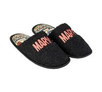 CERDÁ LIFE'S LITTLE MOMENTS Unisex Zapatillas De Casa Abierta Marvel Hausschuh, Schwarz, 44/45 EU